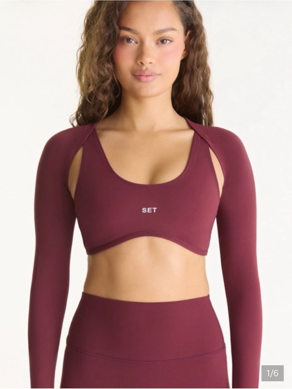 Set Active Luxform Lux Stitch Bra - Ruby